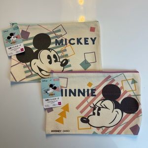 New Disney Mickey & Minnie Mini Bag Set